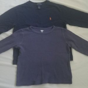 Boys long sleeve shirt bundle size 5